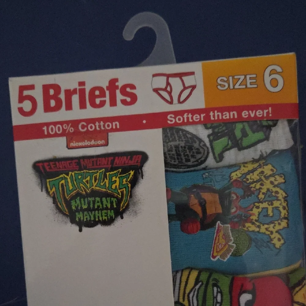 Nickelodeon Teenage Mutant Ninja Turtles Kids Briefs